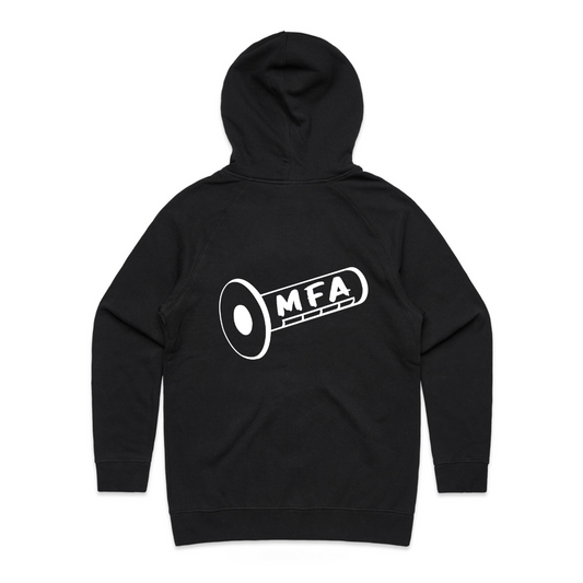 MFA - Mens MFA Design Black Hoodie (AS 5101)