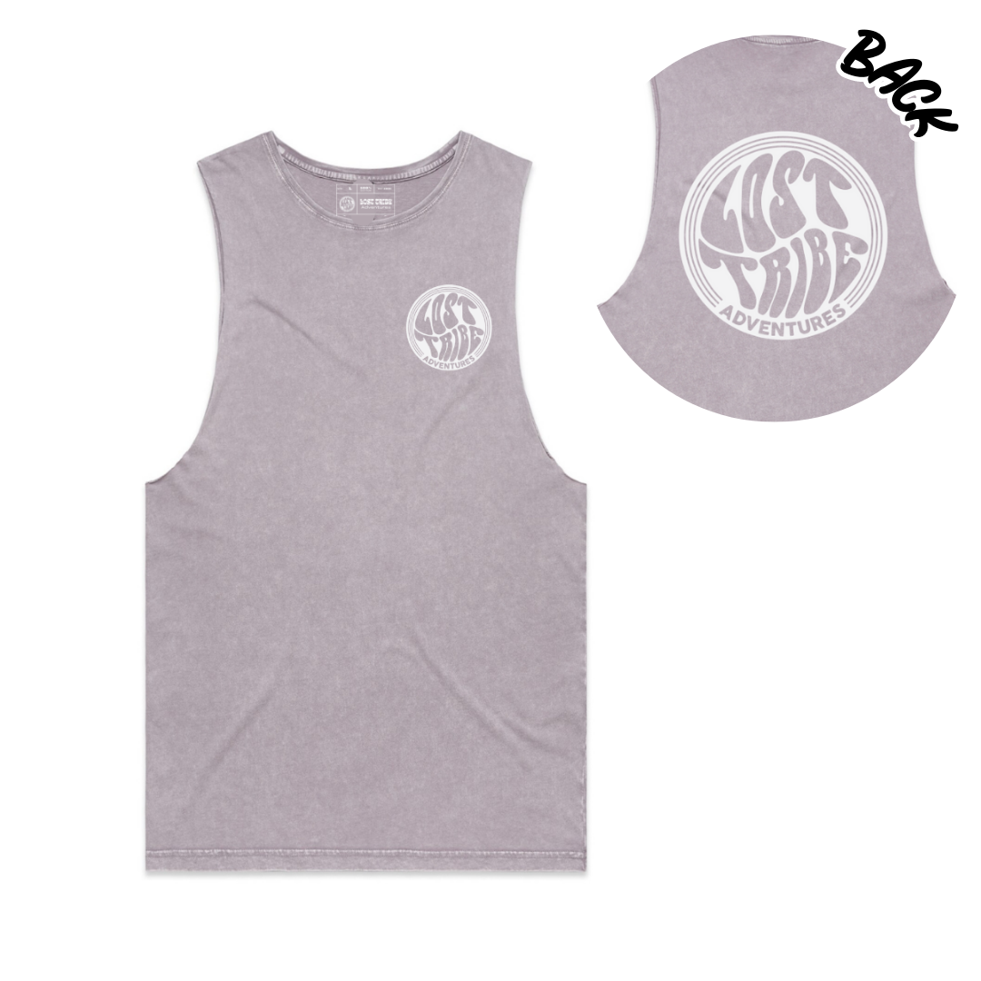 Lost Tribe Adventures - Mens OG Logo Stonewash Tank (AS 5039)
