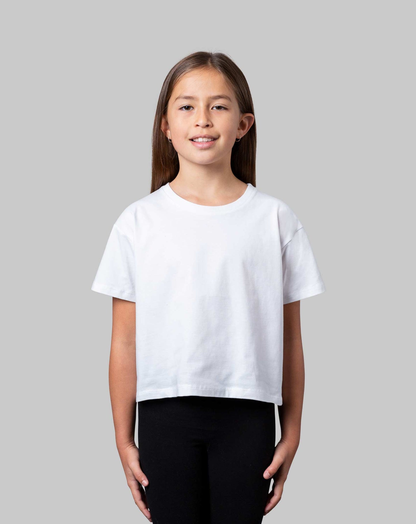 Girls Cropped Tee | 4 Colours