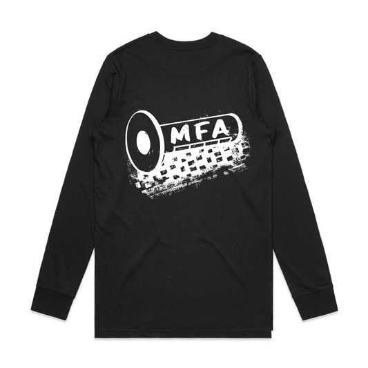 MFA - Mens Logo Black Long Sleeve Tee* (AS 5029)
