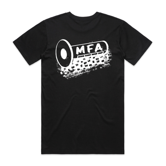 MFA - Mens Logo Black Tee* (AS 5051)
