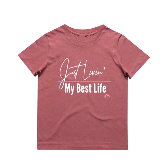 NC The Label - Just Livin' My Best Life Tee