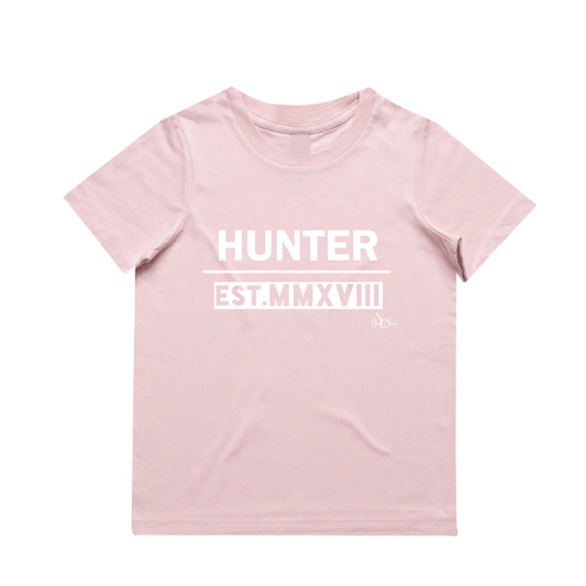 NC The Label - Personalised Roman Numeral Tee Tee