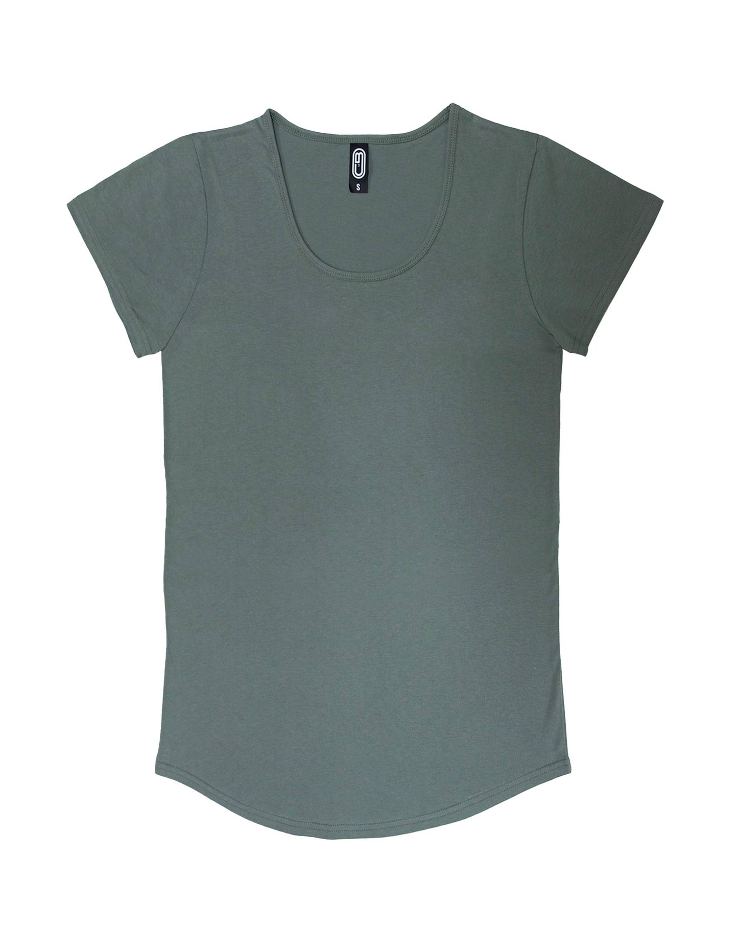 Women's Curved Hem Tee | 6 Colours