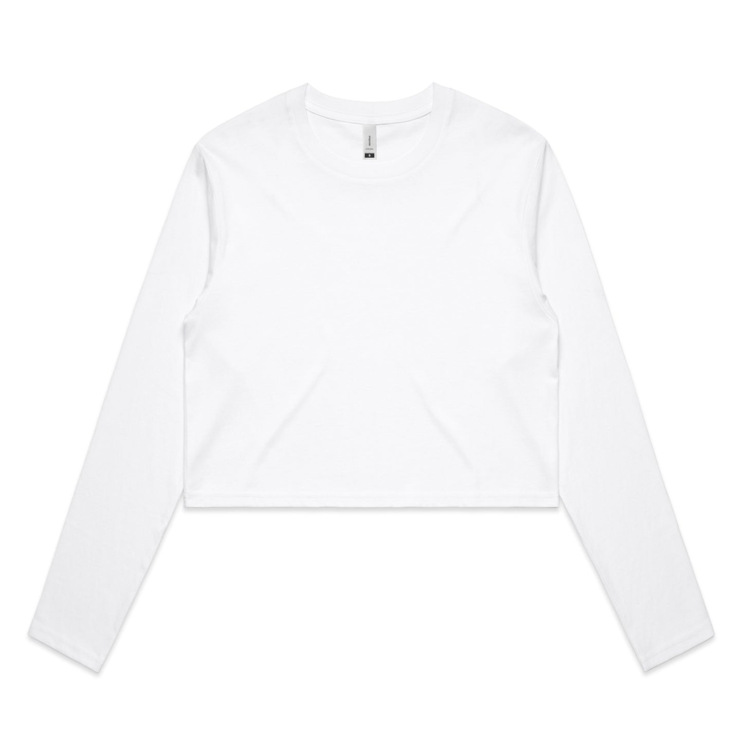 Womens Crop Long Sleeve Tee | 2 Colours