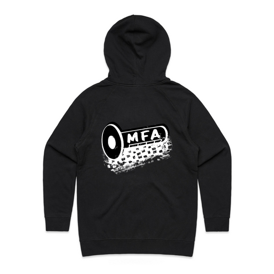 MFA - Mens Moto Gate Black Hoodie (AS 5101)
