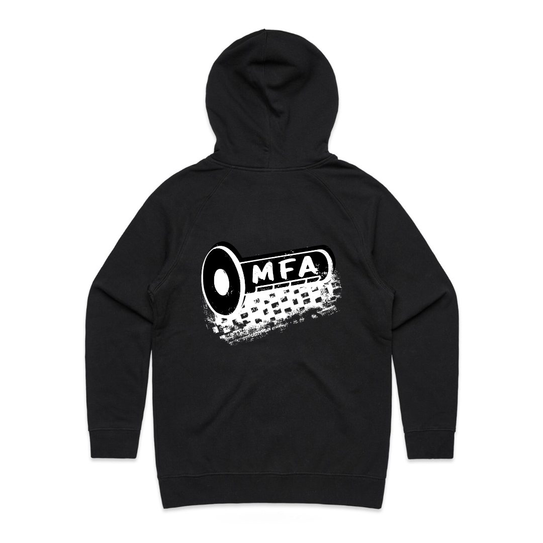 MFA - Mens MFA Logo Black Hoodie (AS 5101)