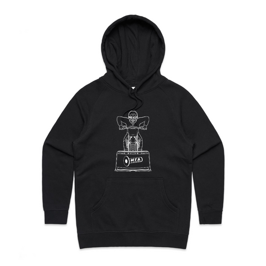 MFA - Mens Moto Gate Black Hoodie (AS 5101)