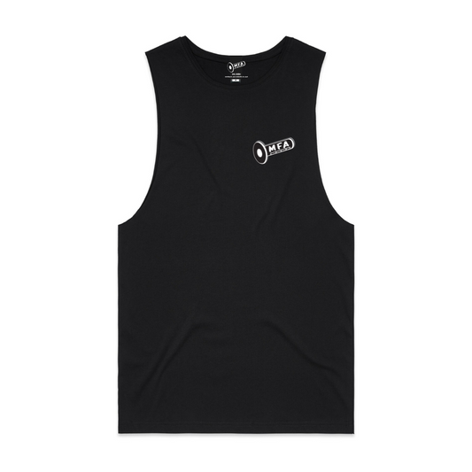 MFA - Mens Logo Black Tank* (AS 5025)