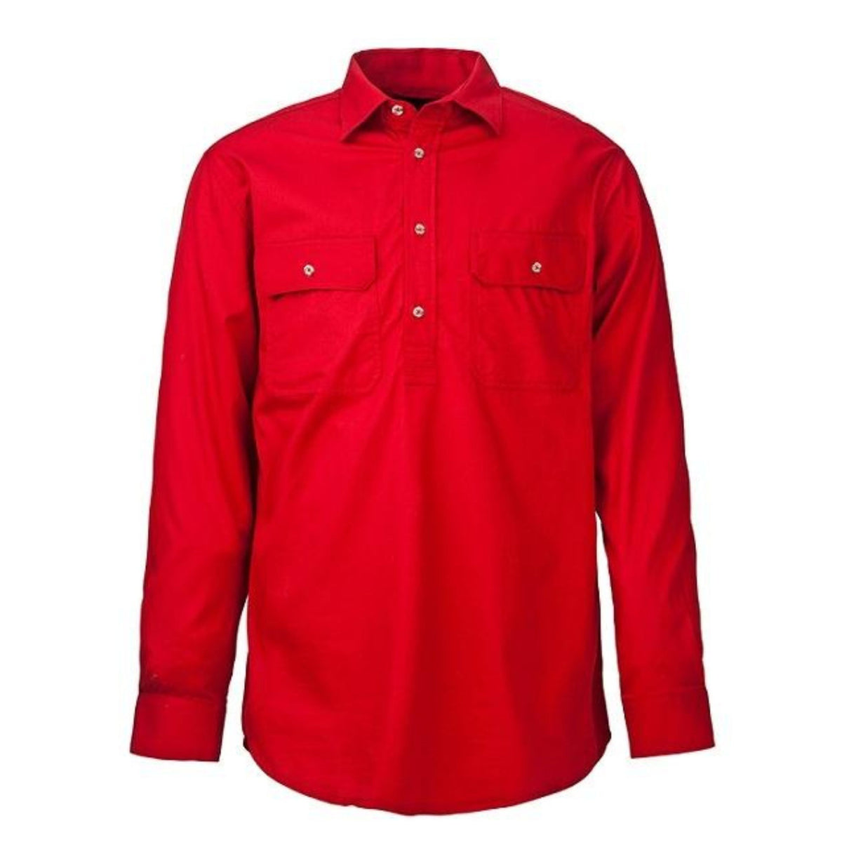 Pilbara Shirt - Ladies Long Sleeve Standard Weight Closed Front - 12 Colours
