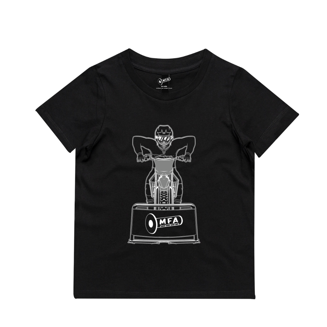 MFA - Kids Moto Gate Black Tee* (AS3005/3006)
