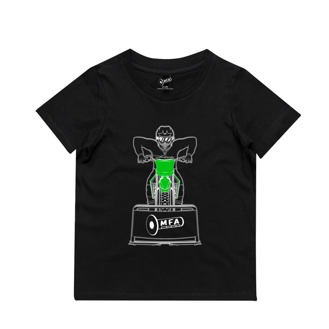 MFA - Kids Moto Gate Black Tee* (AS3005/3006)