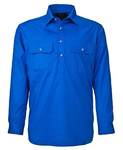 Pilbara Shirt - Ladies Long Sleeve Standard Weight Closed Front - 10 Colours