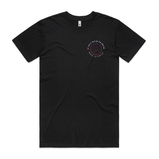 MFA - Tribute Black Tee (AS 5051)