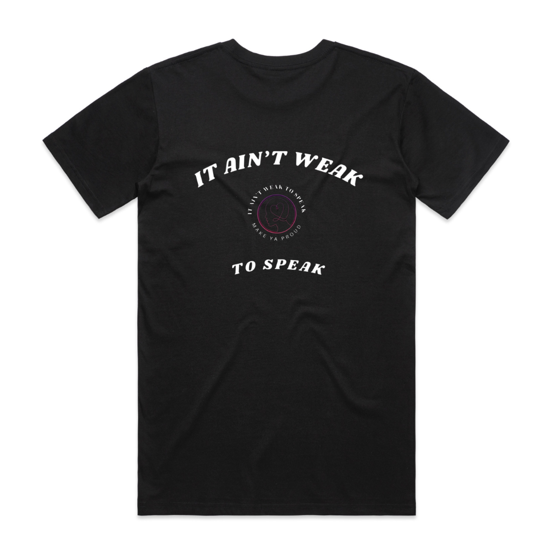 MFA - Tribute Black Tee (AS 5051)