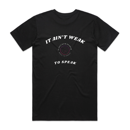 MFA - Tribute Black Tee (AS 5051)