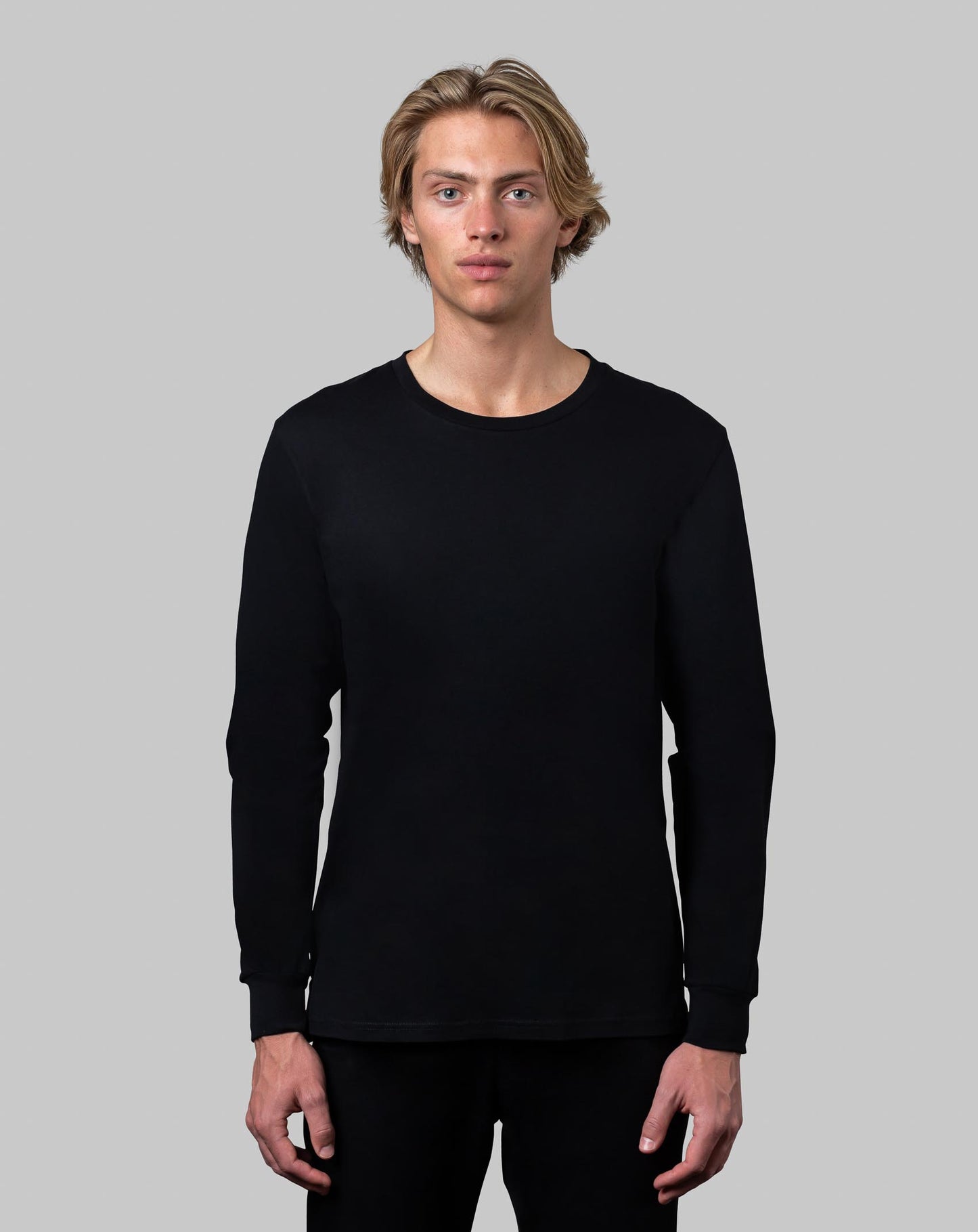 Unisex Adult Long Sleeve Tee With Cuffs | 4 Colours