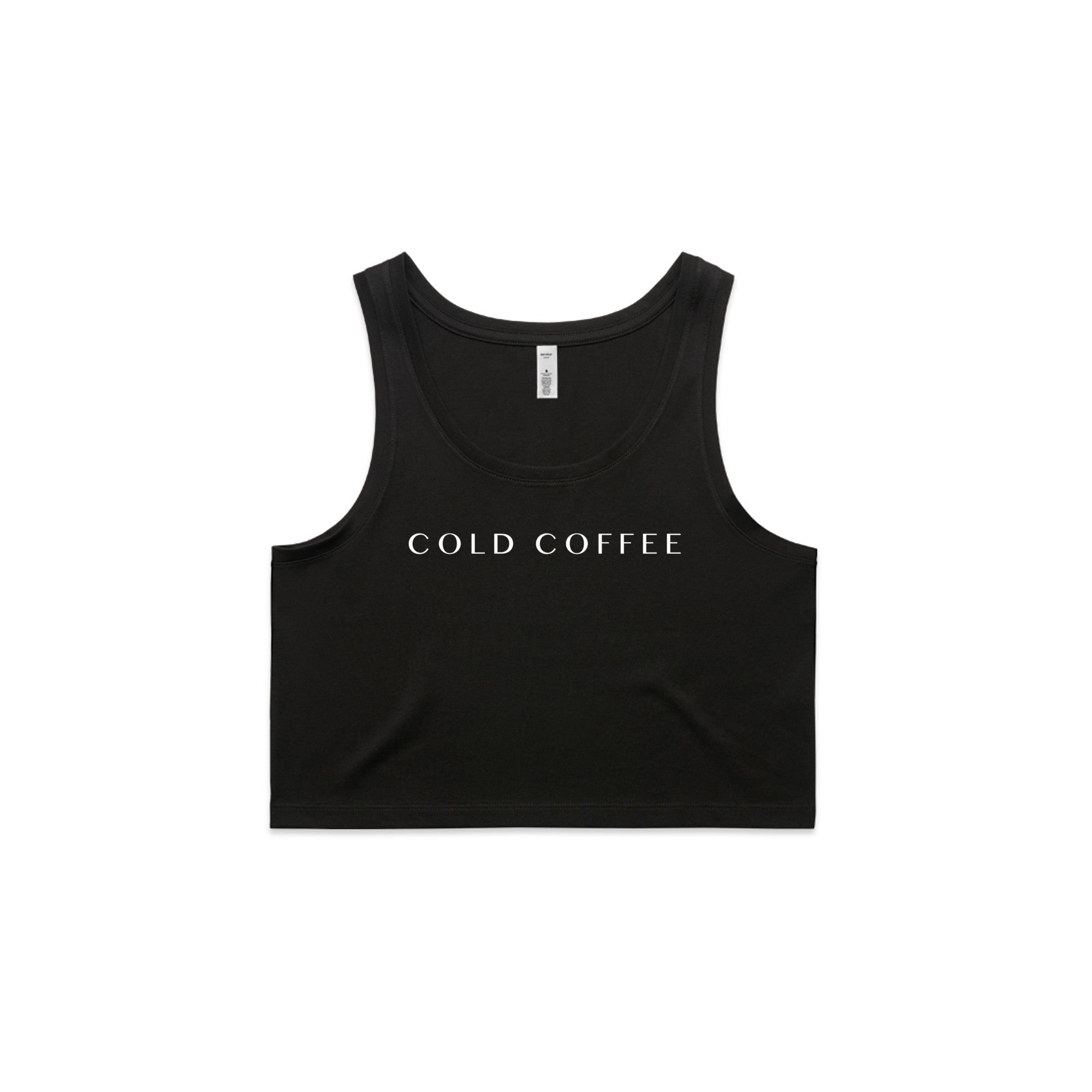 Cold Coffee - Women's Crop Singlet (AS 4031)