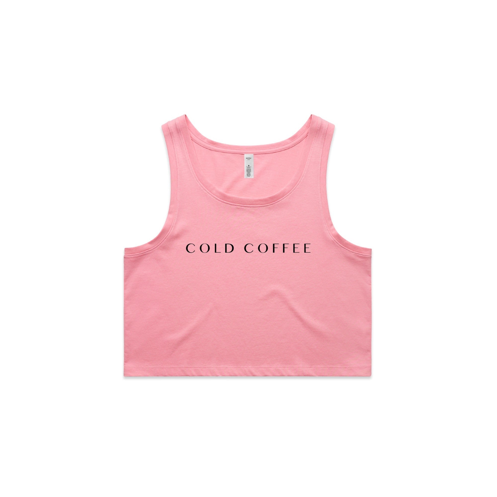Cold Coffee - Women's Crop Singlet (AS 4031)