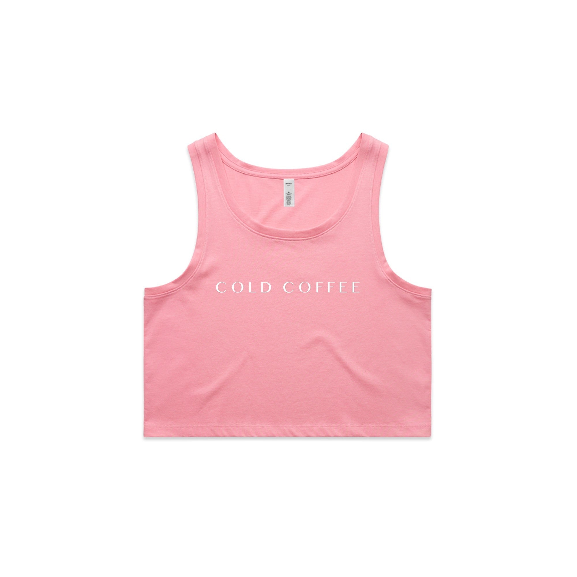 Cold Coffee - Women's Crop Singlet (AS 4031)