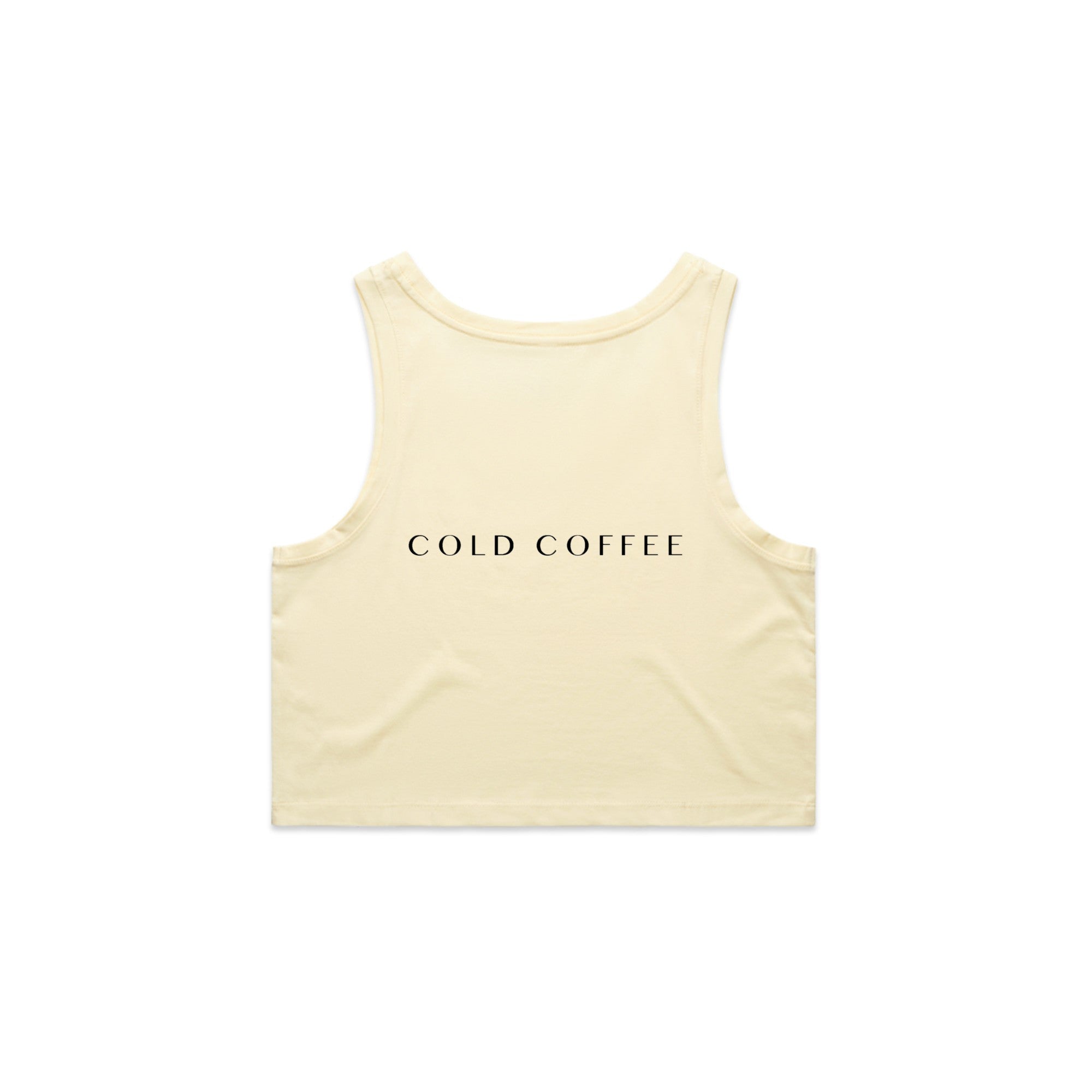 Cold Coffee - Women's Crop Singlet (AS 4031)