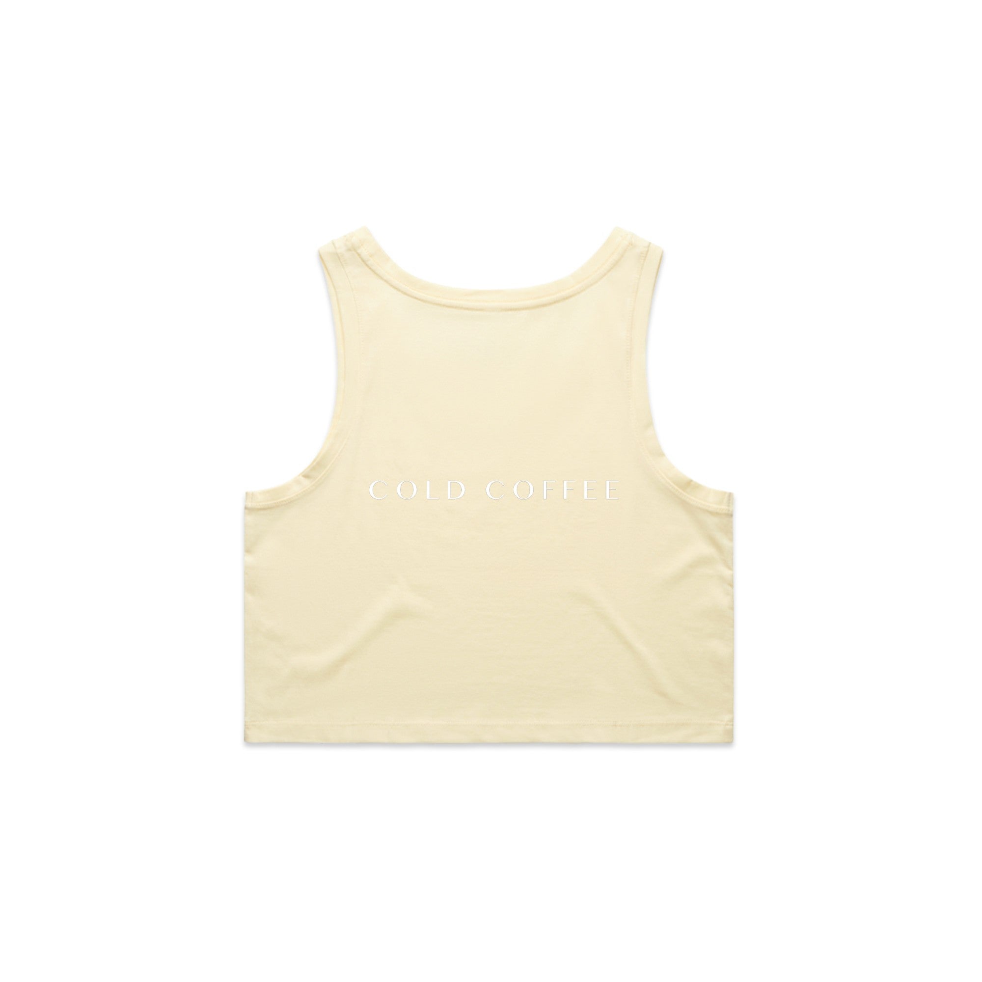 Cold Coffee - Women's Crop Singlet (AS 4031)