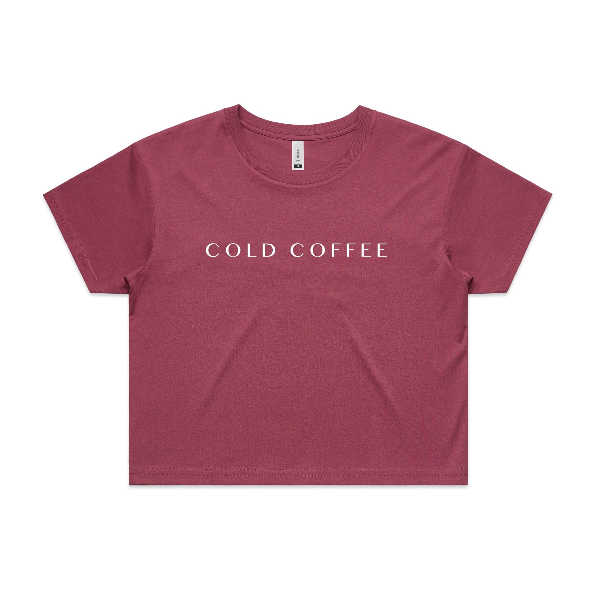 Cold Coffee - Women's Crop Tee (AS 4062)*