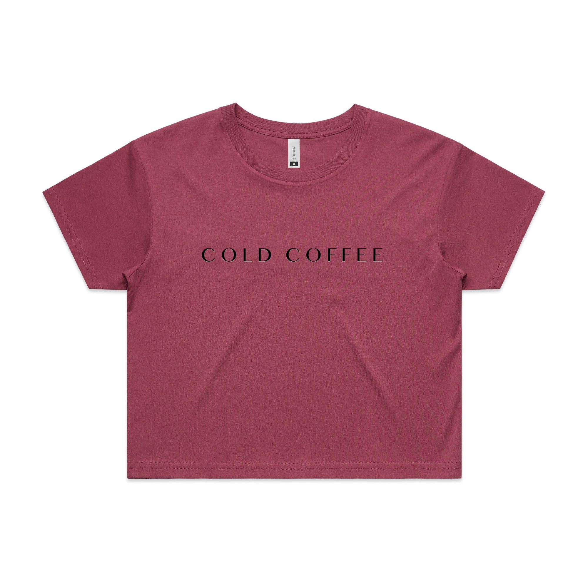 Cold Coffee - Women's Crop Tee (AS 4062)*