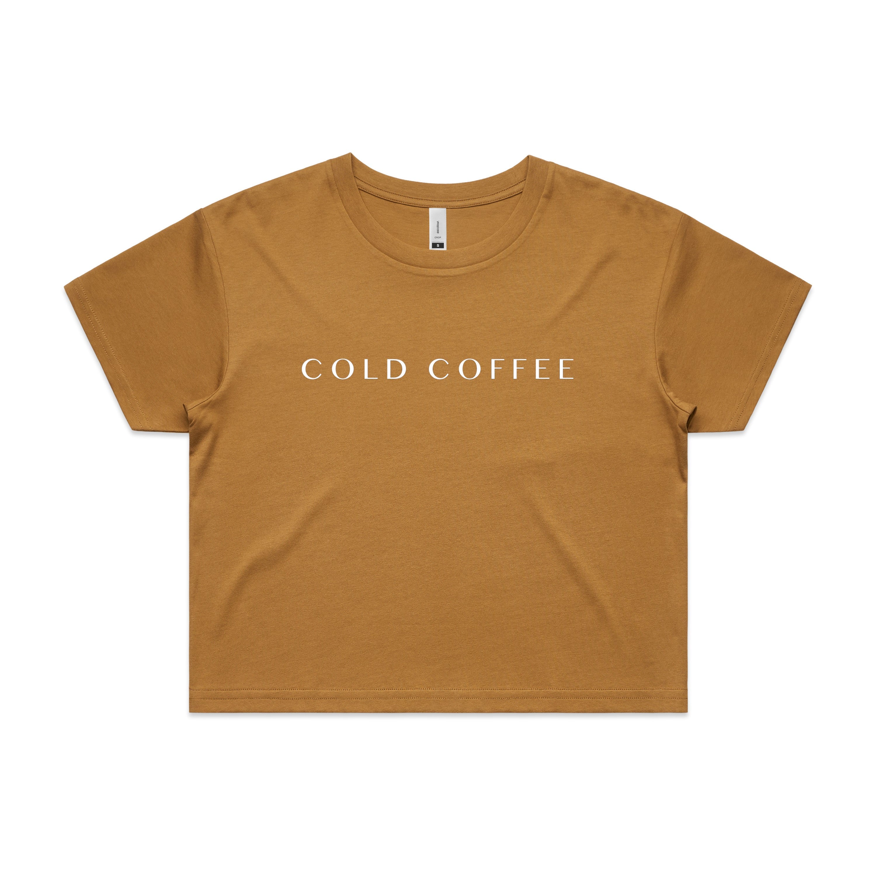 Cold Coffee - Women's Crop Tee (AS 4062)*