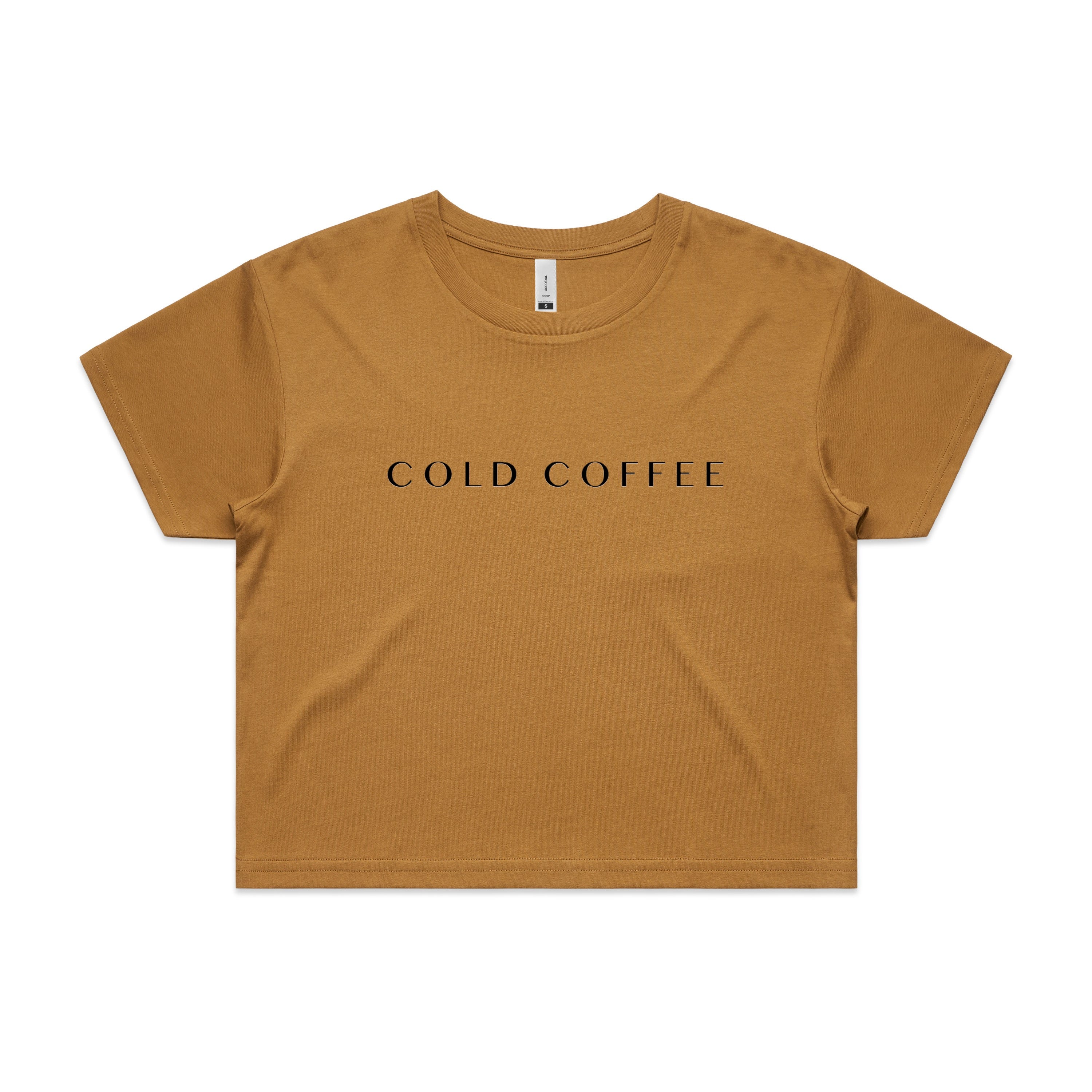 Cold Coffee - Women's Crop Tee (AS 4062)*