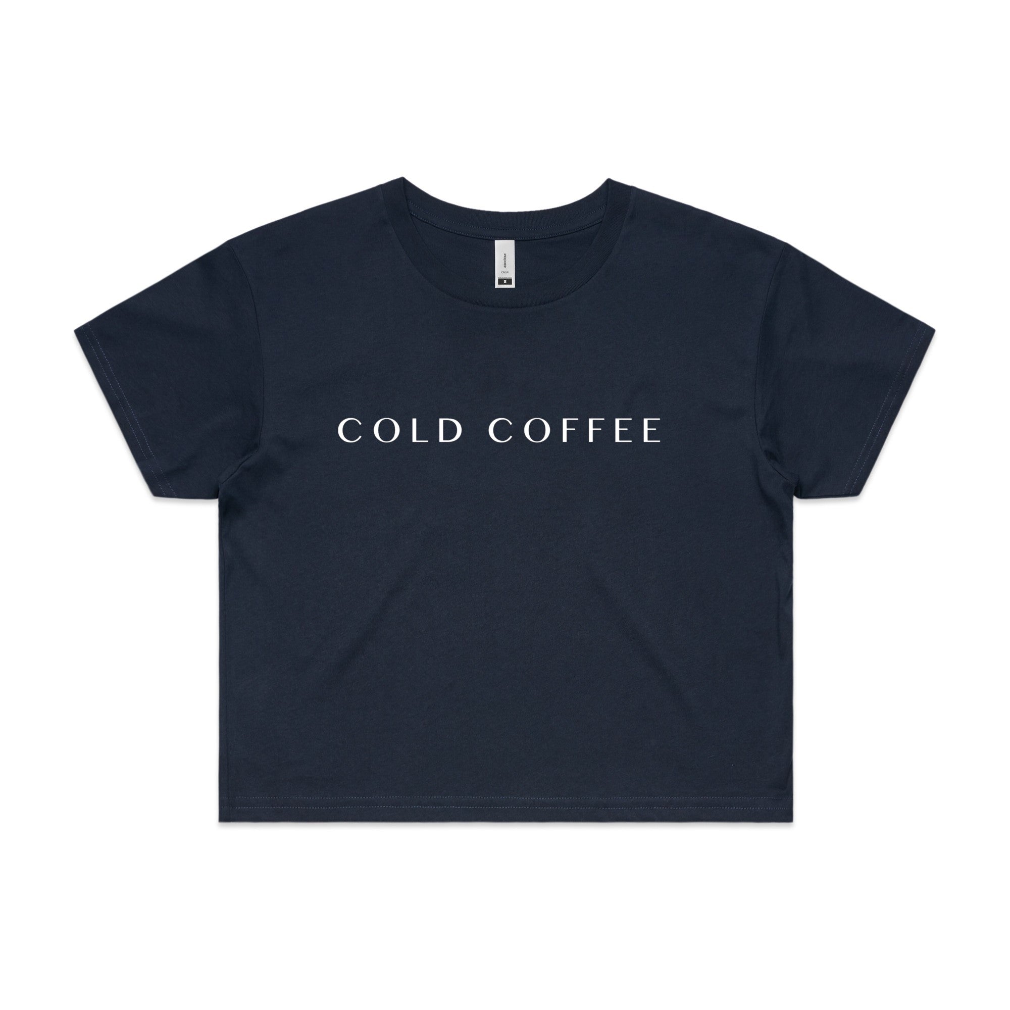 Cold Coffee - Women's Crop Tee (AS 4062)*
