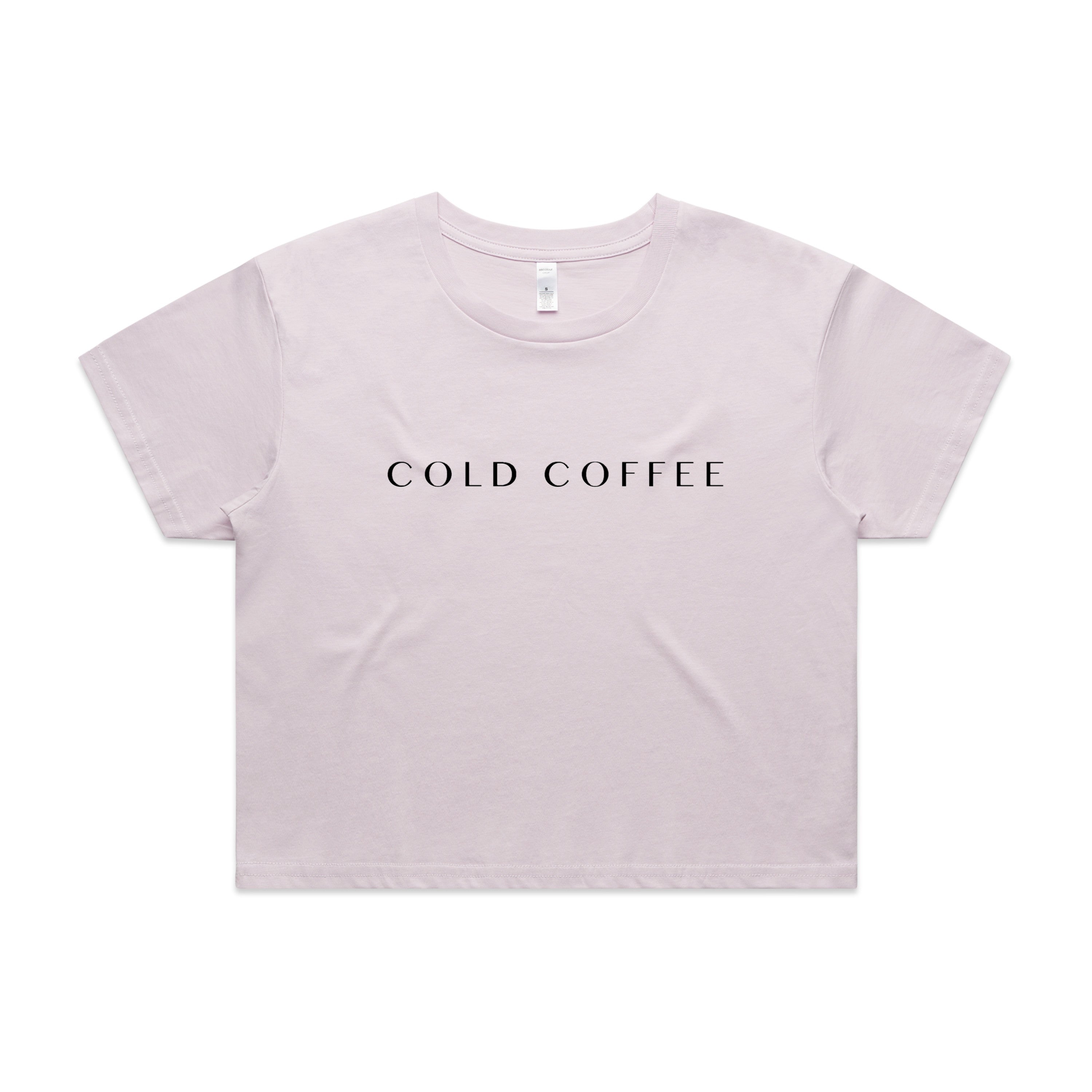 Cold Coffee - Women's Crop Tee (AS 4062)*
