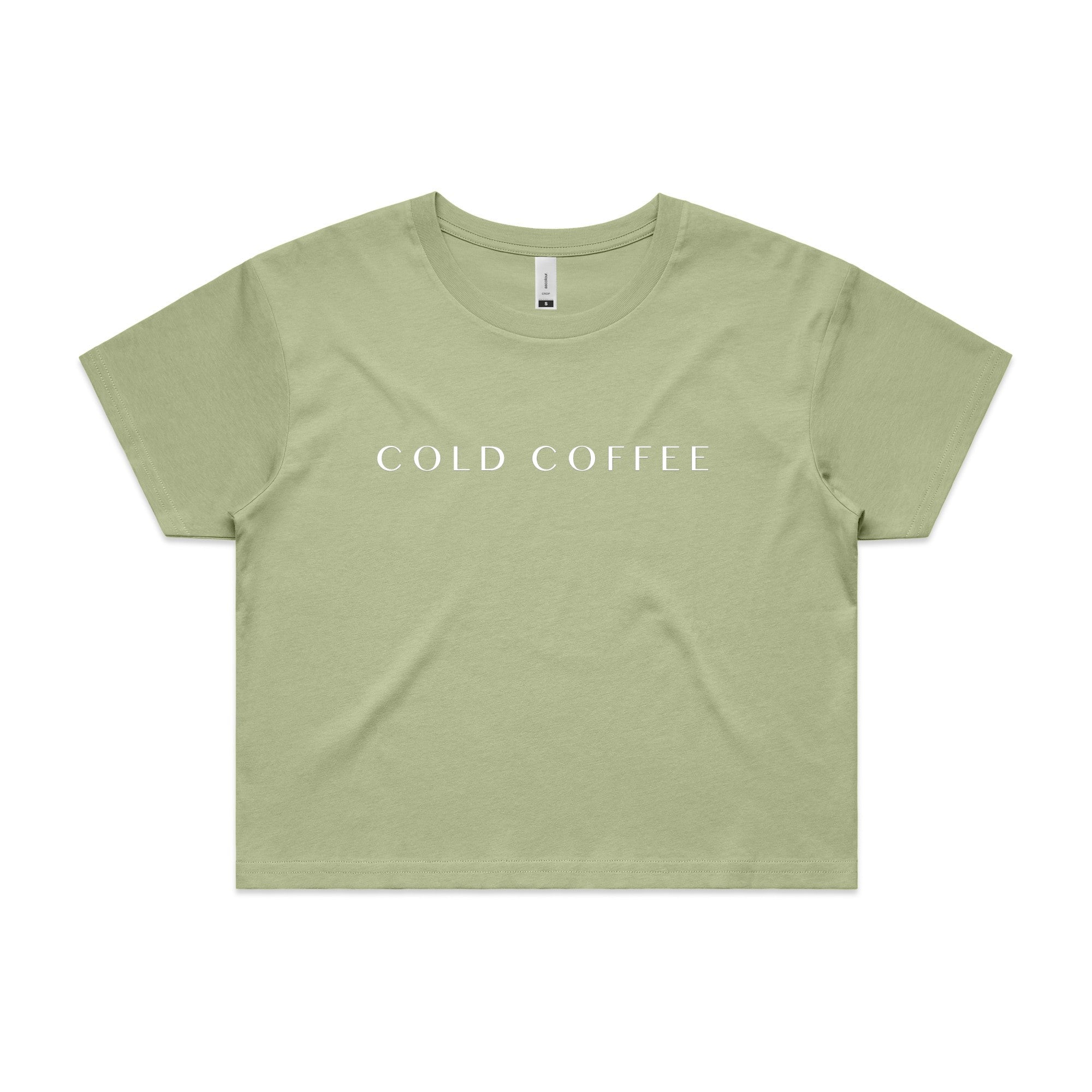 Cold Coffee - Women's Crop Tee (AS 4062)*