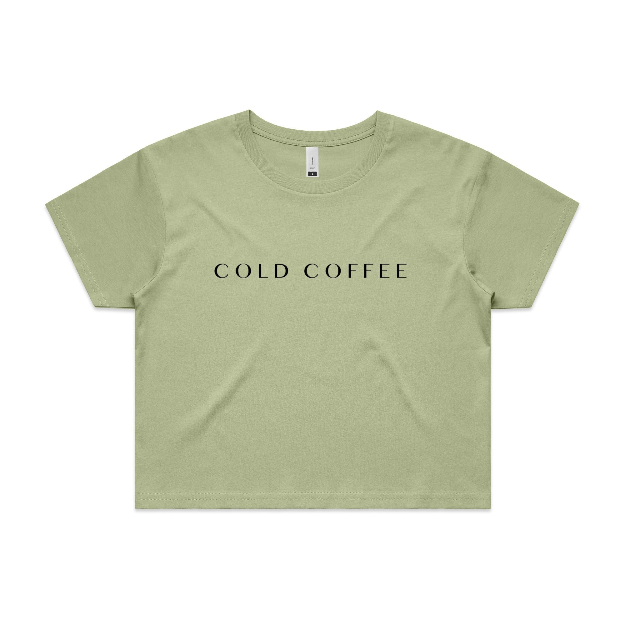 Cold Coffee - Women's Crop Tee (AS 4062)*