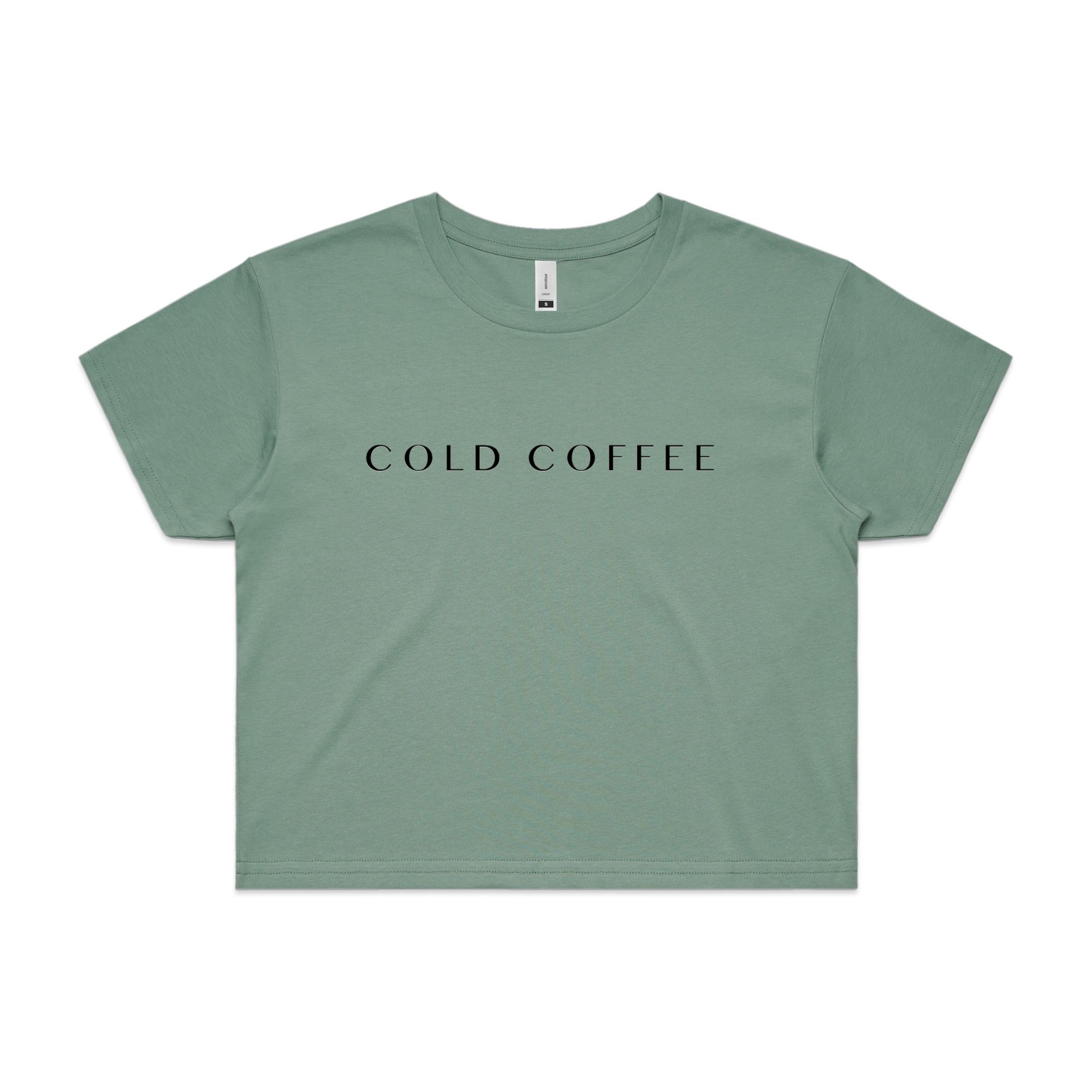 Cold Coffee - Women's Crop Tee (AS 4062)*