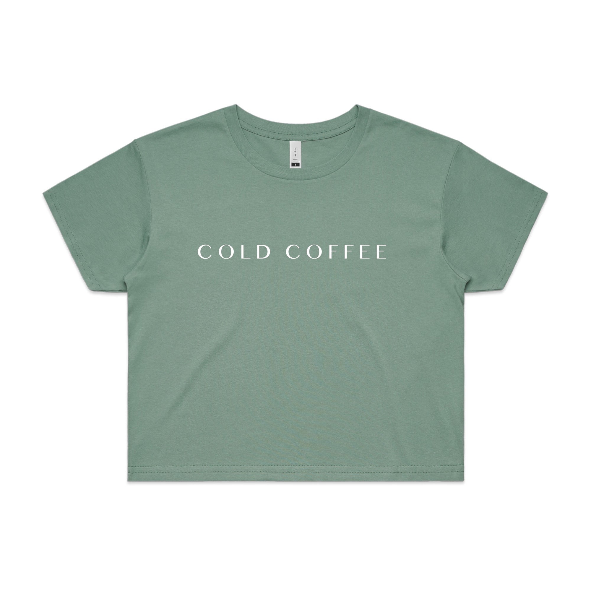 Cold Coffee - Women's Crop Tee (AS 4062)*
