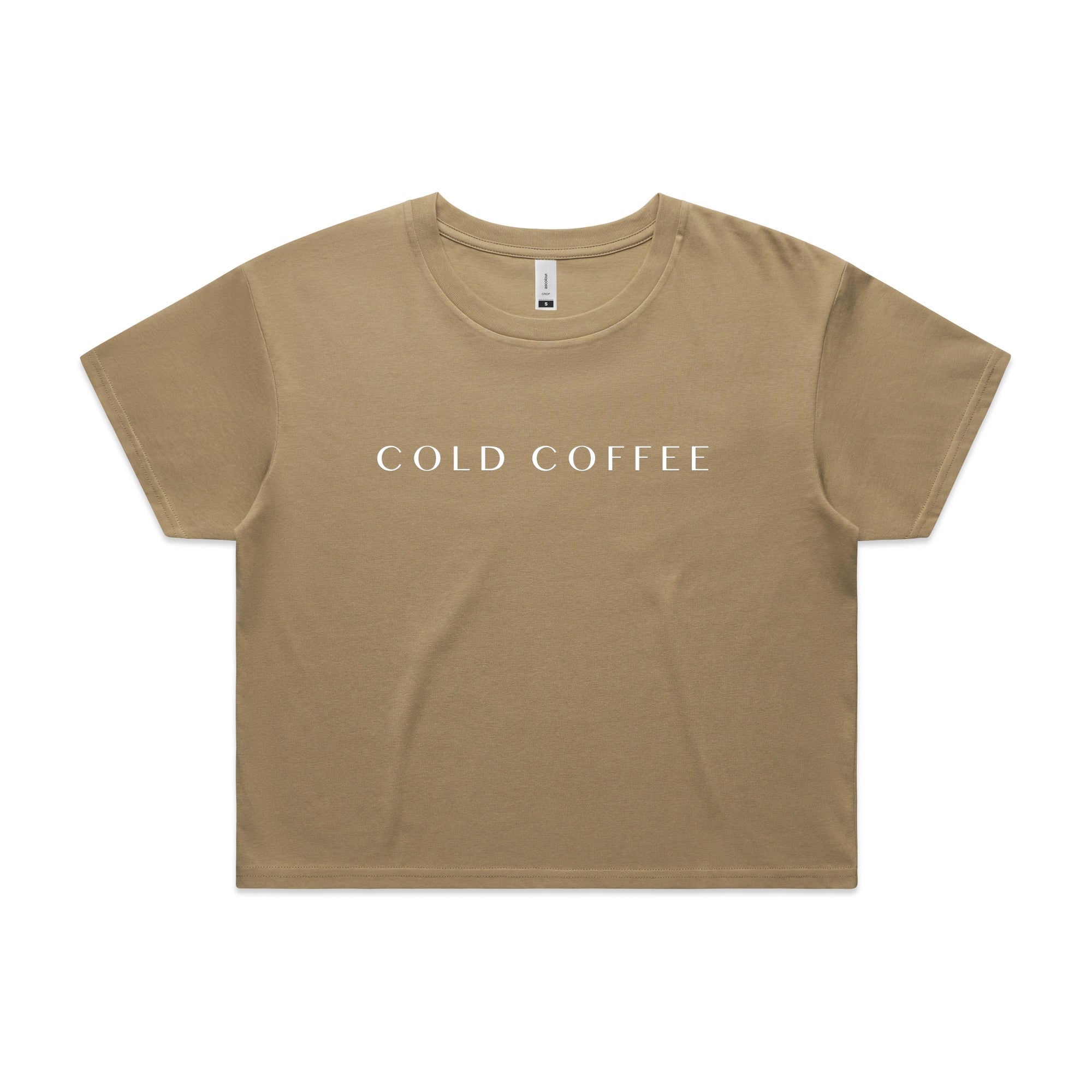 Cold Coffee - Women's Crop Tee (AS 4062)*