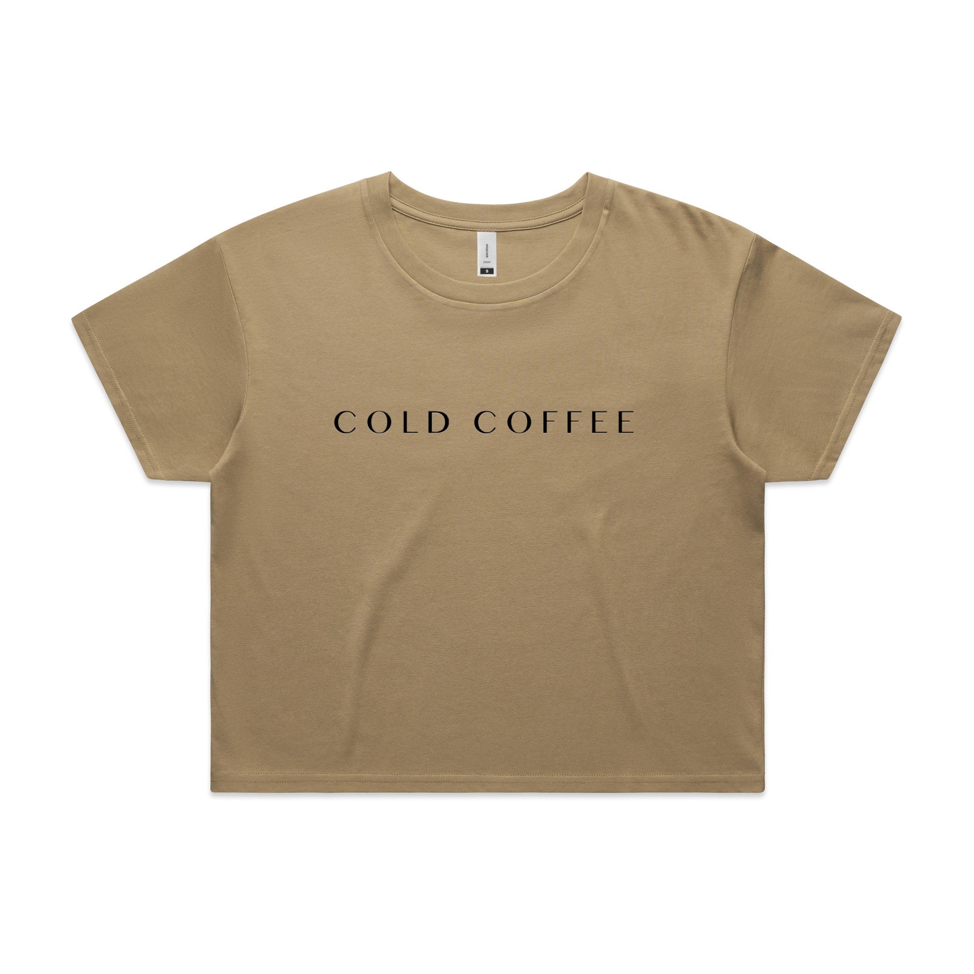 Cold Coffee - Women's Crop Tee (AS 4062)*