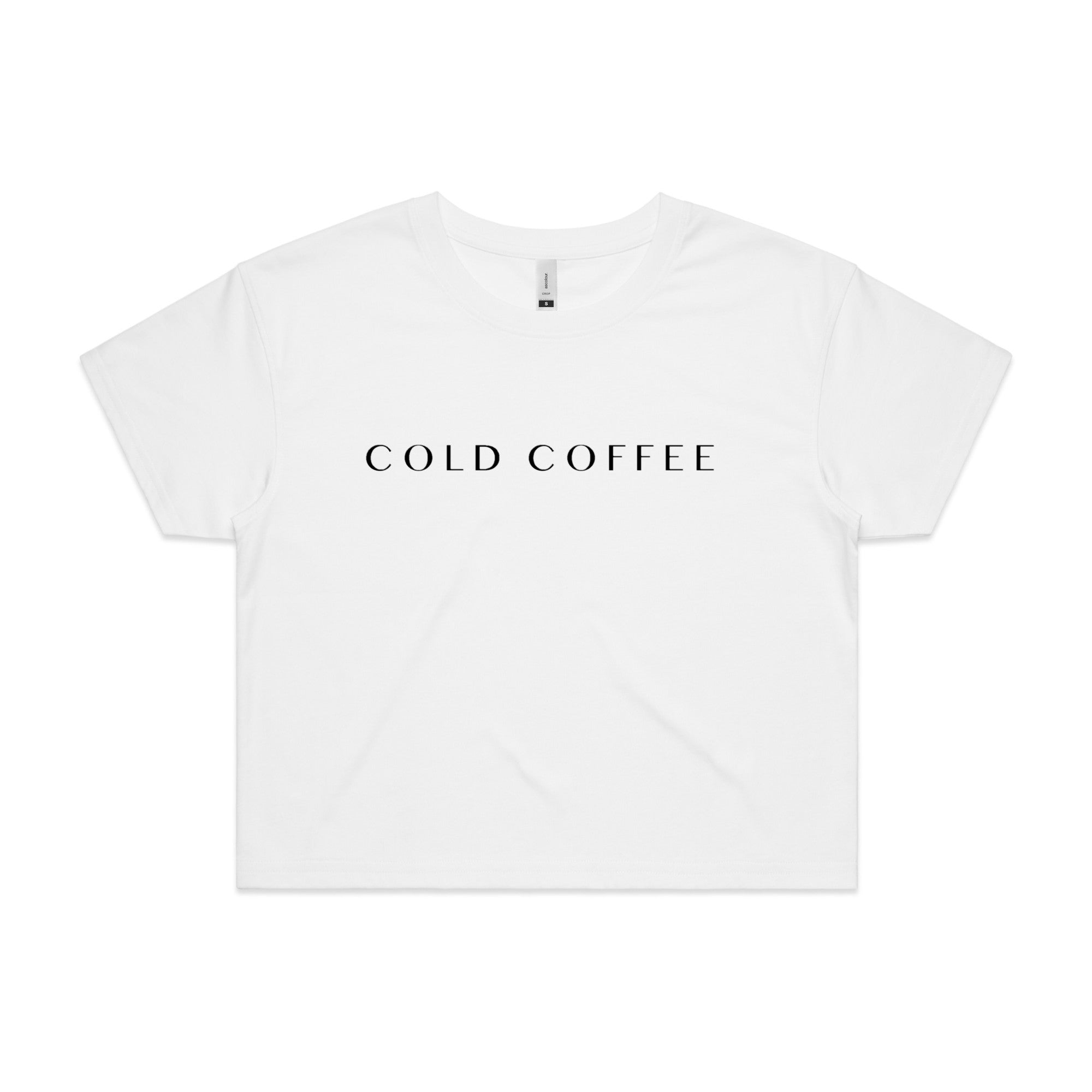 Cold Coffee - Women's Crop Tee (AS 4062)*