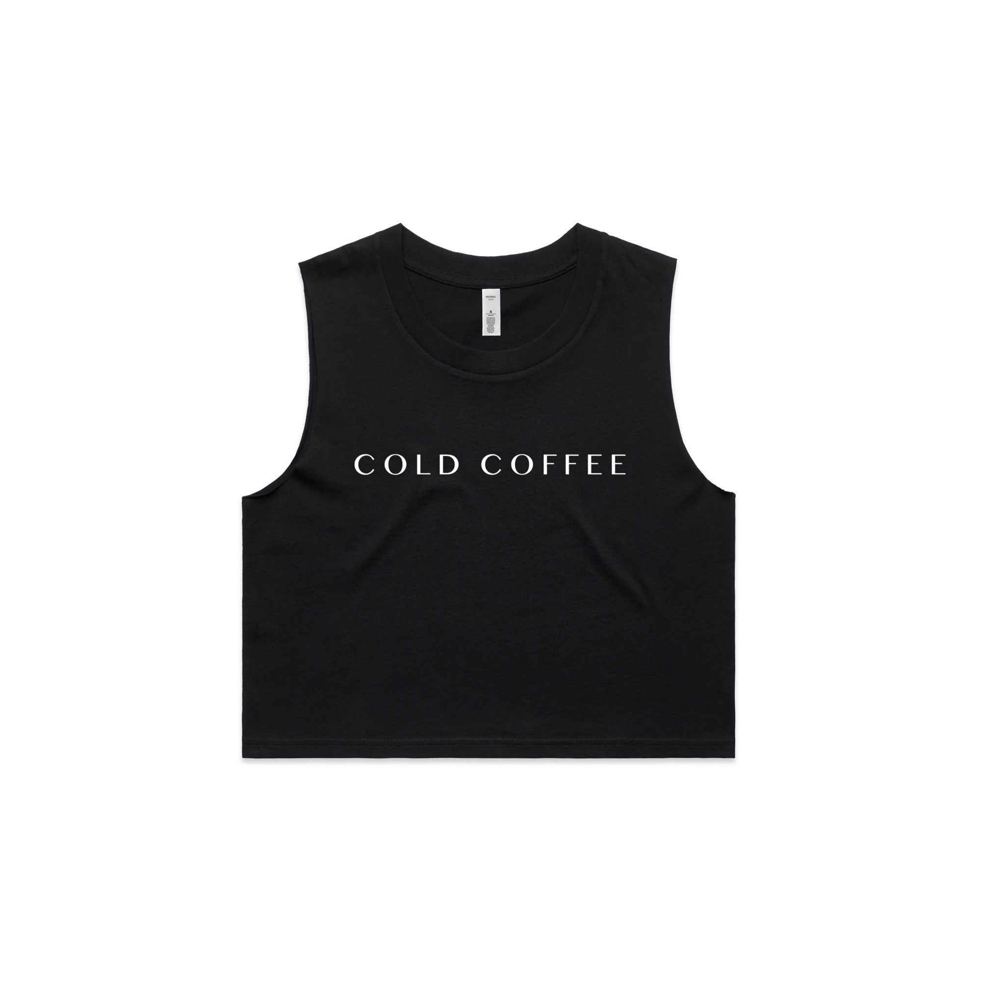 Cold Coffee - Women's Crop Tank (AS 4068)*