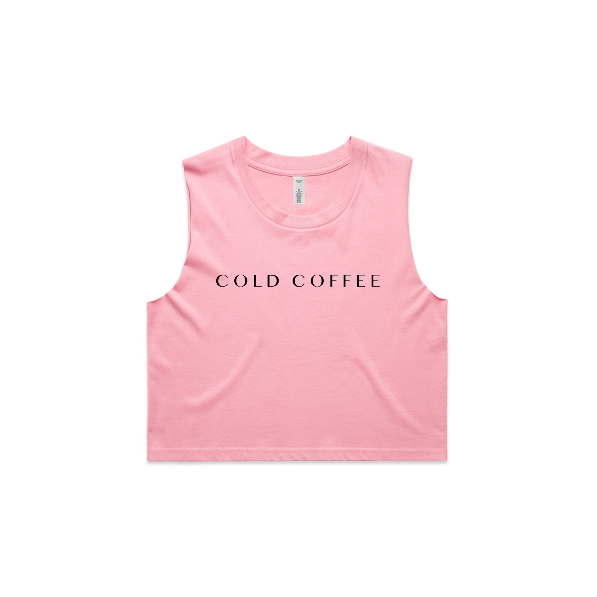 Cold Coffee - Women's Crop Tank (AS 4068)*