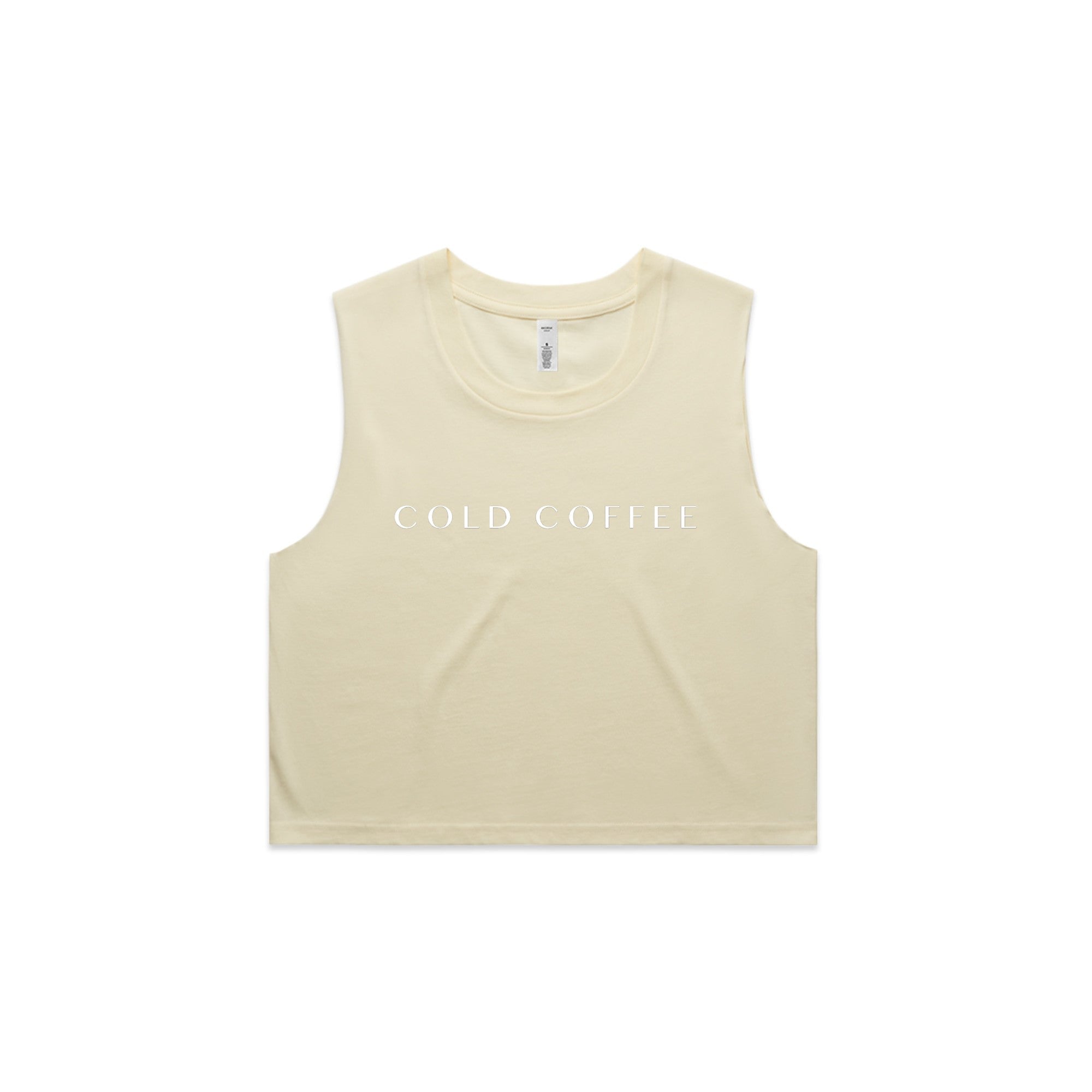 Cold Coffee - Women's Crop Tank (AS 4068)*