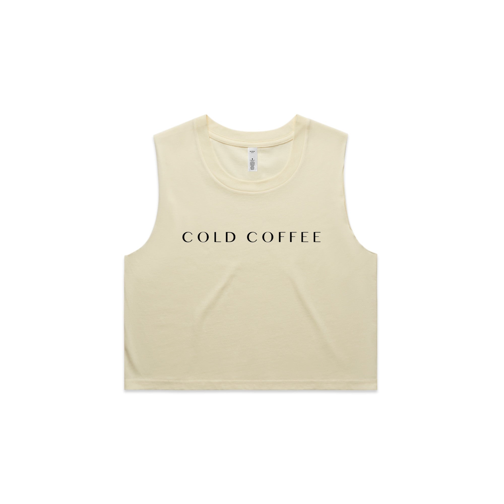 Cold Coffee - Women's Crop Tank (AS 4068)*
