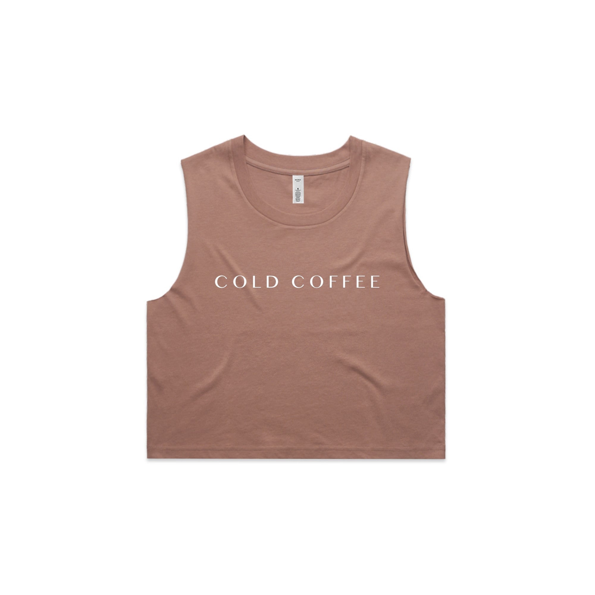 Cold Coffee - Women's Crop Tank (AS 4068)*