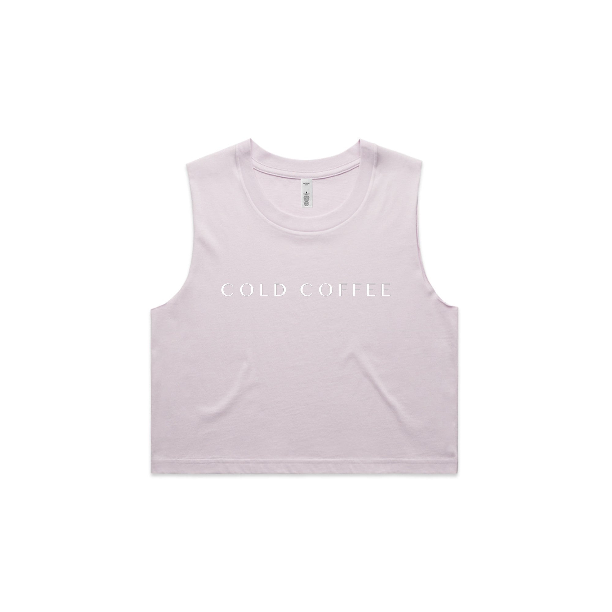 Cold Coffee - Women's Crop Tank (AS 4068)*