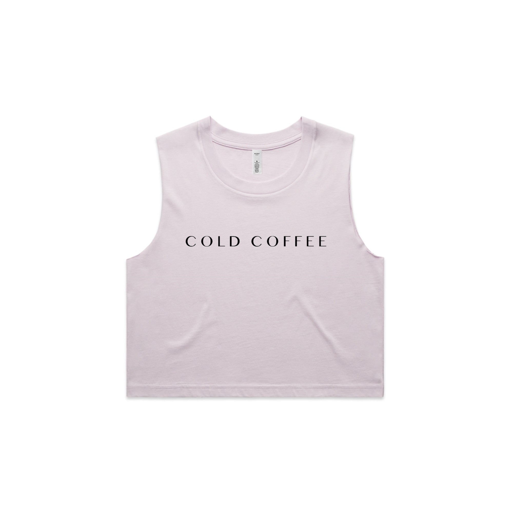 Cold Coffee - Women's Crop Tank (AS 4068)*