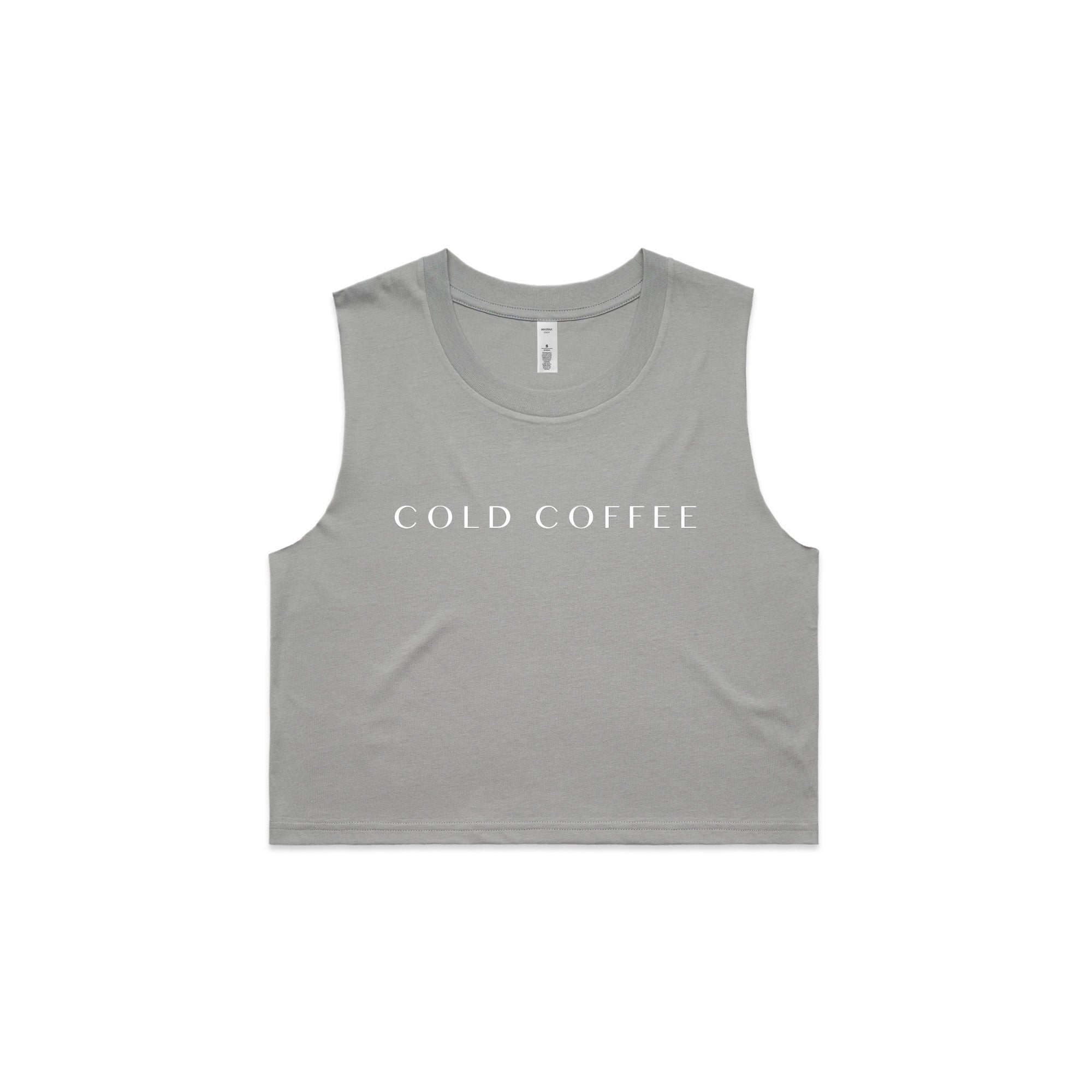 Cold Coffee - Women's Crop Tank (AS 4068)*