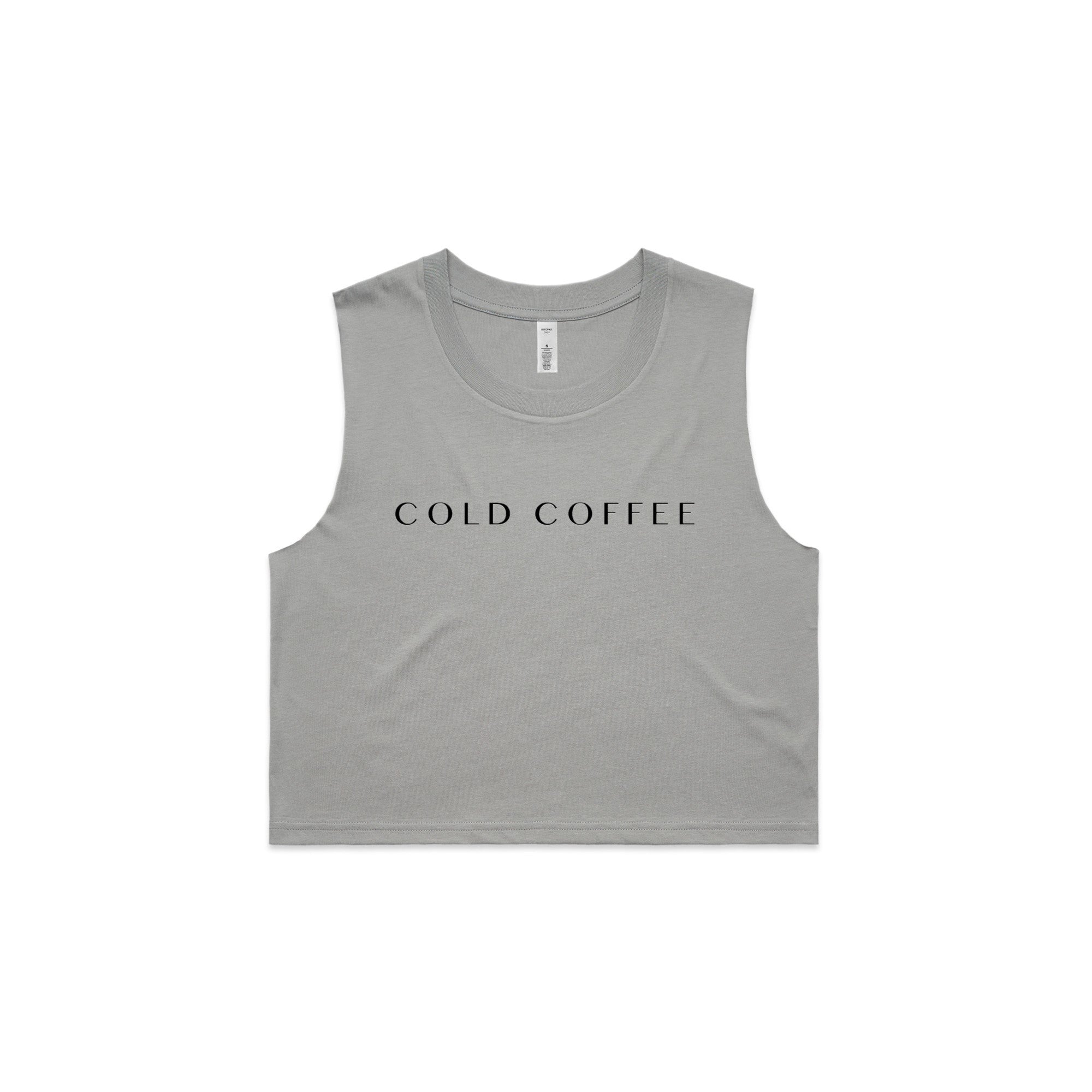 Cold Coffee - Women's Crop Tank (AS 4068)*