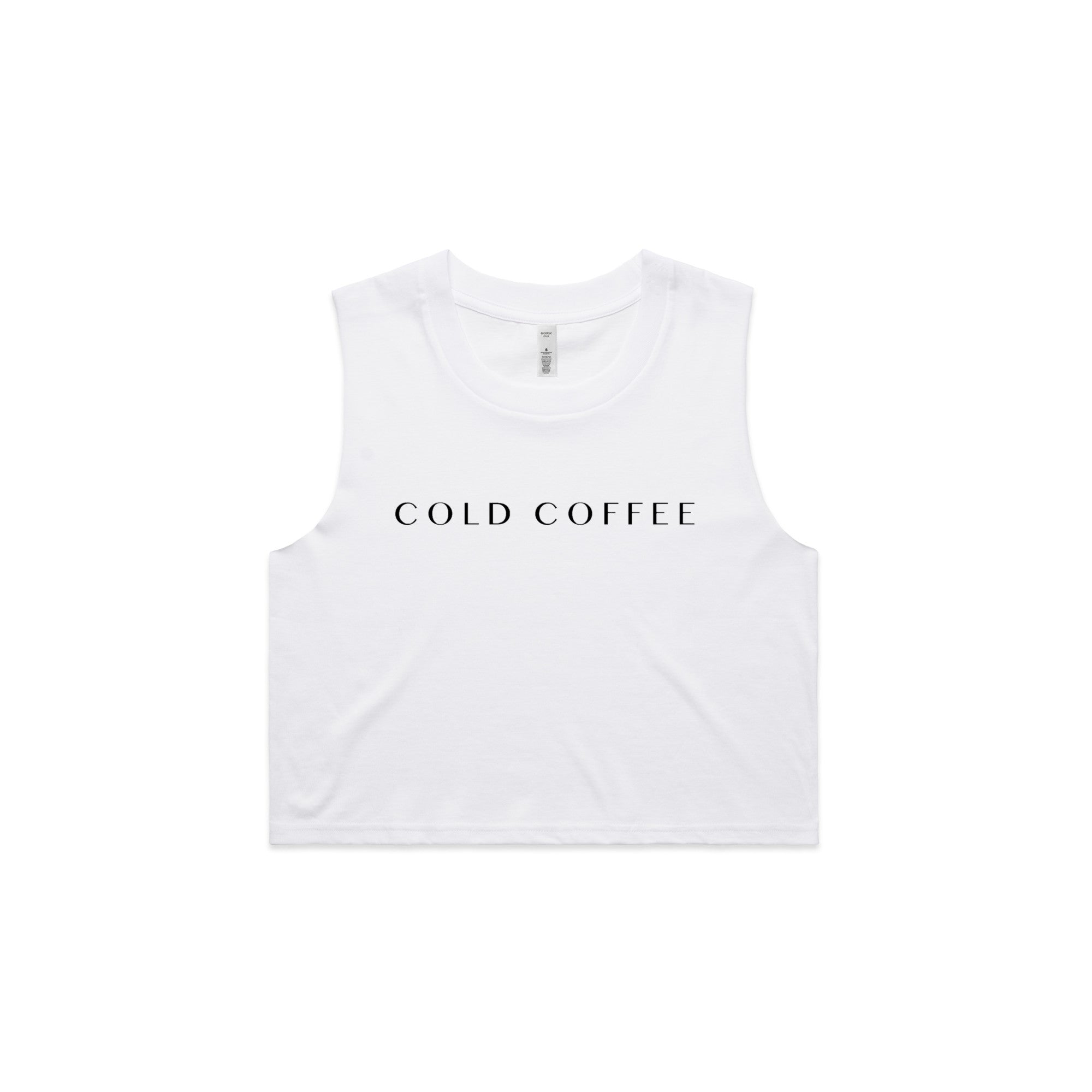 Cold Coffee - Women's Crop Tank (AS 4068)*