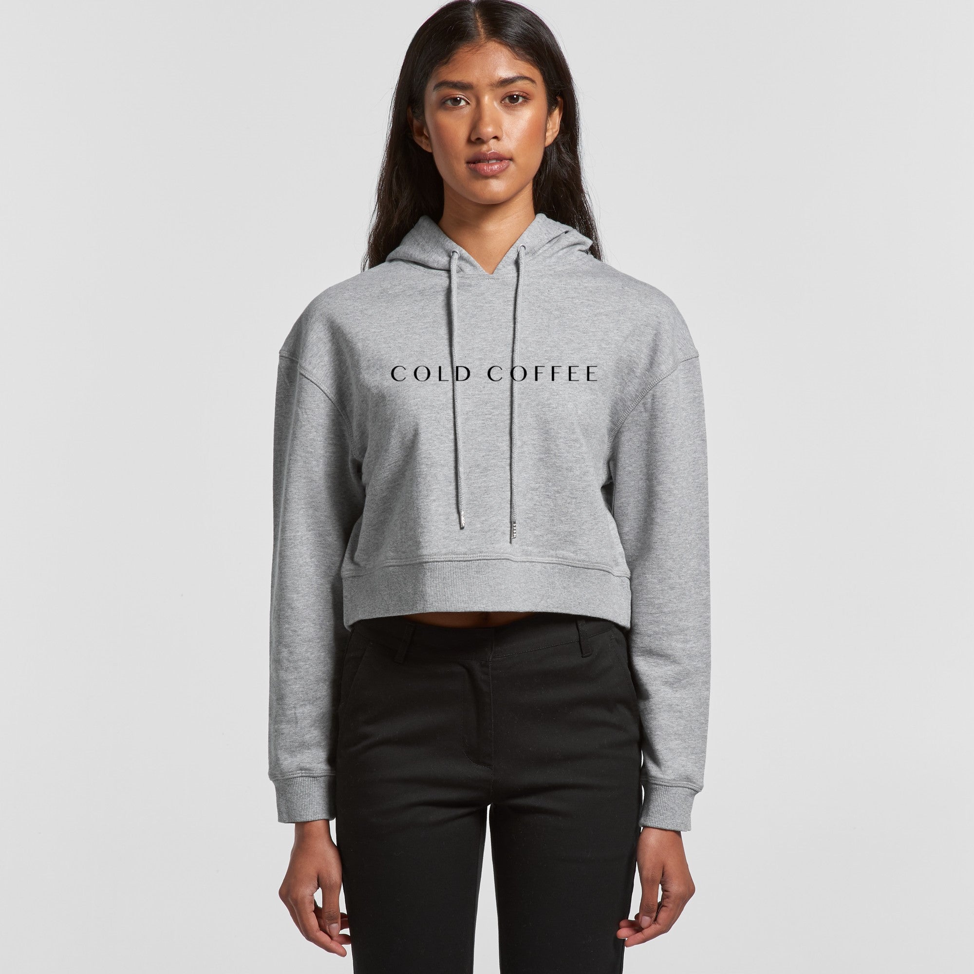 Cold Coffee - Women's Crop Hood (AS 4122)